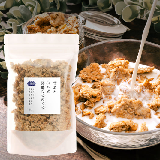 甘酒と米粉の発酵ぐらのぅら 5食分（160g）